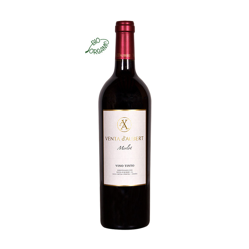 Vino Tinto Venta D’Aubert Merlot BIO