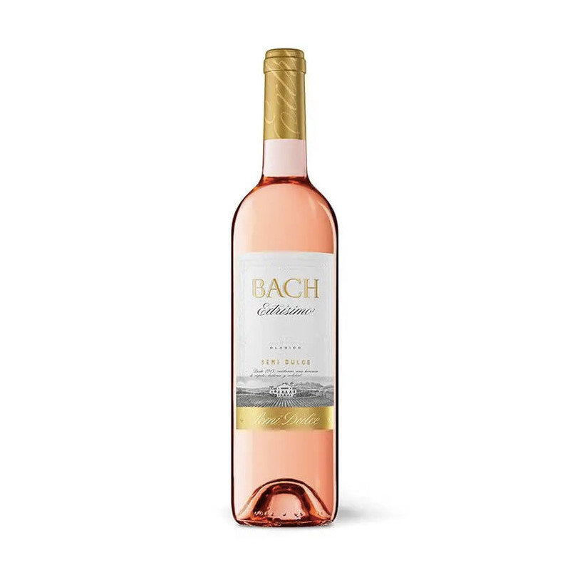 Vino Rosado Bach Extrísimo Semidulce