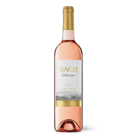 Vino Rosado Bach Extrísimo Semidulce