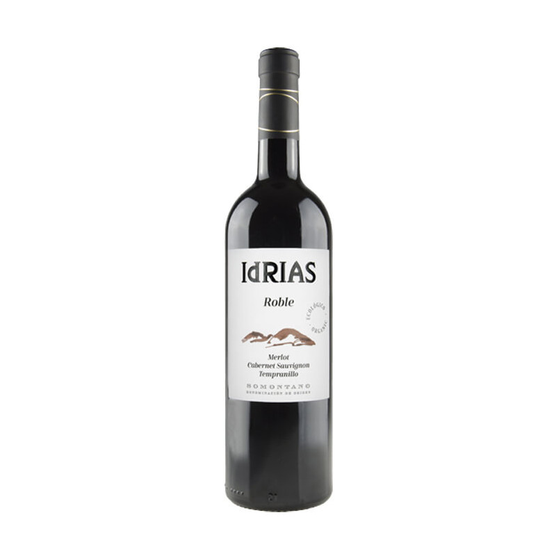 Vino Tinto Idrias Roble Ecológico